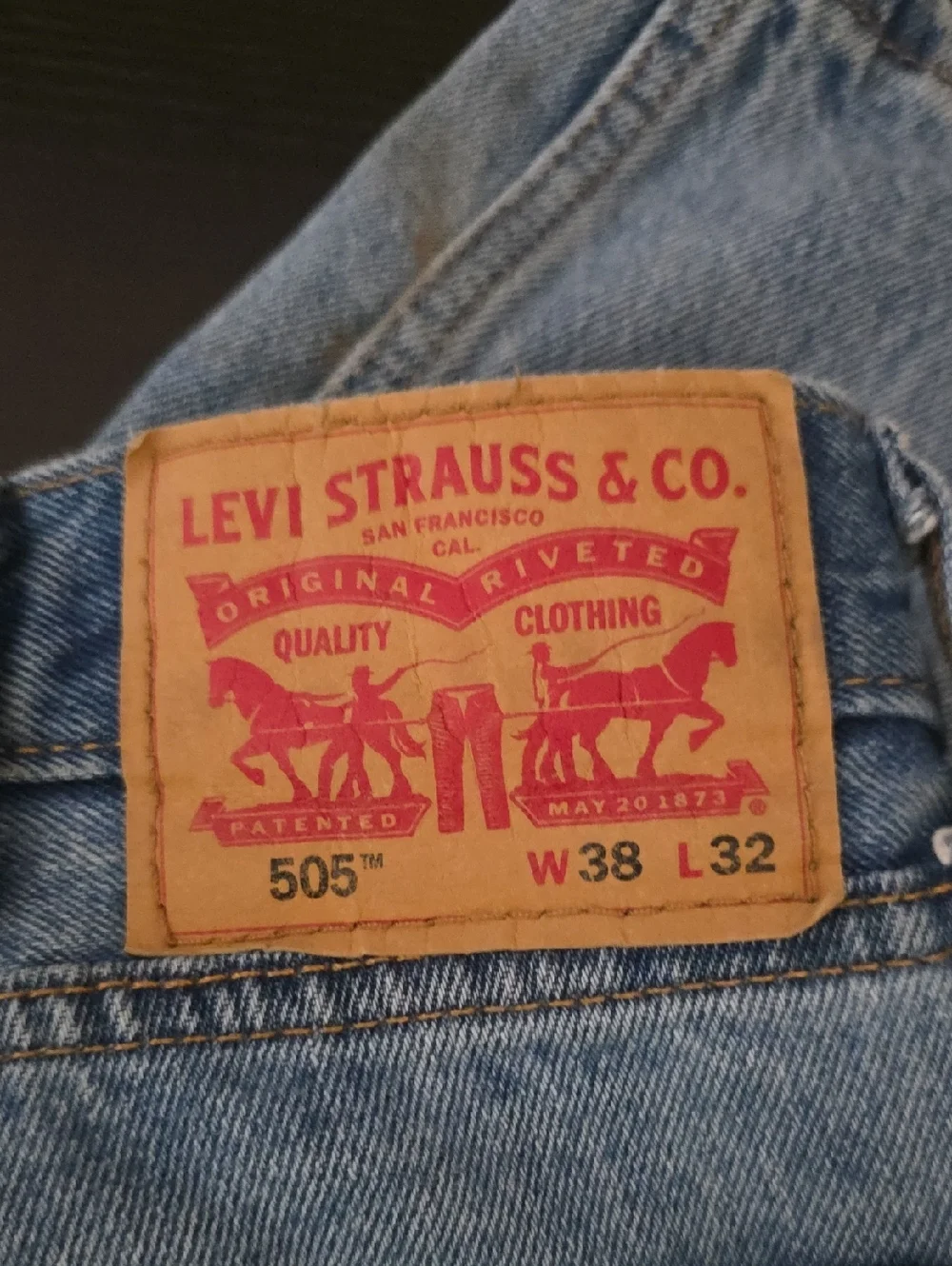 Levi's Light Blue Men's Straight-Leg Jeans